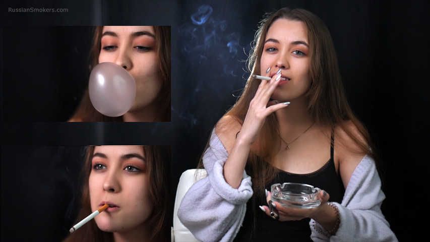 Smoking blow with shot titties fan compilation