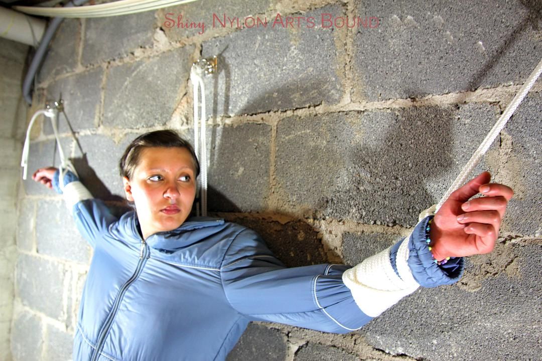 Clipspool Alina Tied And Gagged In A Skisuit