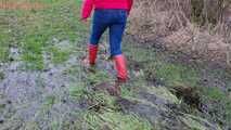 Matschwalk in the bog for my rubber boot fetishists