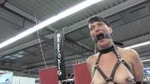 Naked at the fair - gagged