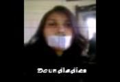 Toma tape gagged