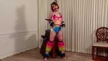 Superheroine Rainbow-Tigress is Caught and Bound - Lauren Kiley