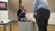 Isabel - Escaped prisoner in the office Part 5 of 8