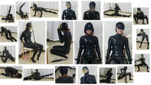 Xiaoyu Dance and Escape Challenge Enclosed in Latex