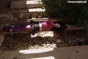 Jasmin - Tied up in the ruins 4