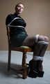 1246 Emmerald in Fishnet Chair Tie