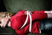 Red Sneaker Hogtie