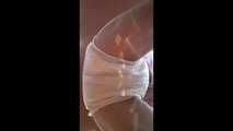 Video: wetting my Tena diaper