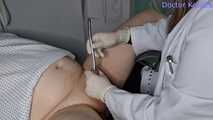 Dilatation das kleine Pissloch wird von Frau Doctor gedehnt