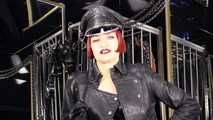 Mistress Tokyo POV small penis verbal humiliation, in leather!