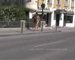 Naked Girls in the middle of the city