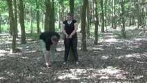 Cuffed in the wood 002