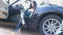 Pictures Busty BMW Z4 Bitch – Public Blowjob & Handjob with Gloves in Majorka