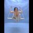 Affable - Swing-liebende Brünette in einem weißen Kleid wird geil (video)