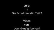 Wunschvideo Julia - Die Schulfreundin 2 Teil 3 von 5
