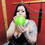 Balloon fun with Alt model Amara Zane and Asian Goddess Jasmine Jade