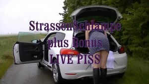 horny bitch and live pee