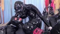 Mistress Tokyo - Heavy rubber play with Mistress' f*cking machine!