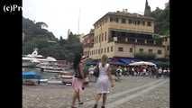 023088 Ewa Sends A Long River Of Pee Down The Steep Portofino Steps