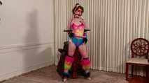 Superheroine Rainbow-Tigress is Caught and Bound - Lauren Kiley