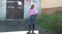 118065 Cynthia Vellons Pees By An Apartment Building