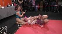 1 on 1 Bondage Wrestling from BoundCon XVI - Saturday, 3rd Fight: Nova Pink vs. VeVe Lane