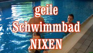 geile Schwimmbad Nixen 