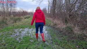 Matschwalk in the bog for my rubber boot fetishists