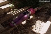 Jasmin - Tied up in the ruins 4