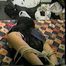 30 YR OLD ASIAN LI-JUN IS HOG-TIED OTM GAGGED, BALL-TIED, CLEAVE GAGGED, HOPS AROUND ROOM, TRIES TO MAKE PHONE CALL, TOE-TIED IN PANTYHOSE, & HANDGAGGED (D61-5)