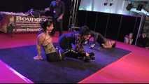 2 Girls Hogtie Challenge live from VENUS Fair in Berlin