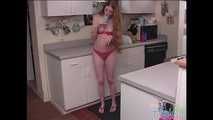 Amateur Teen Redhead Using Popsicle On Her Feet - SD Video