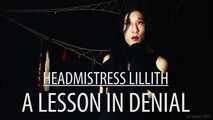 Headmistress Lillith - A Lesson in Denial (JOI for Vagina Owners)