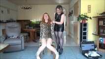 Saskia and Vicky - Who better tickles part 2 of 6