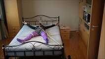 Elena and Stefanie - Tied up with 10 and 5 ropes Part 7 of 8