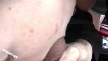 Skinny Teen Tina's First Facial and Creampie