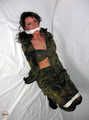Military-Girl - Bound and gagged - Part One
