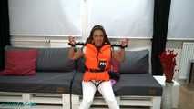 Life jacket and  a pillory