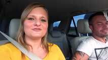 SEX-PARKING-LOT! Lina wants sperm, big-ass teen fucked without a condom