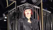 Mistress Tokyo POV small penis verbal humiliation, in leather!