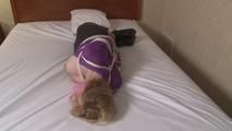 Big-Tit LadyBoss Lorelei Hogtied in a Hotel Room