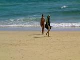 Nude on the beach of Fuerteventura