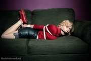 Red Sneaker Hogtie