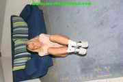 Get 162 pictures from  Michelle tied and gagged in shiny nylon shorts from 2005-2008 in one package!
