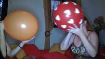 Blow balloons is not that easy