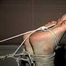 25 Yr OLD 2nd GRADE SCHOOL TEACHER IS ROPE HOG-TIED ON BED, BAREFOOT, TOE-TIED, CLEAVE GAGGED, GAG-TALKING AND WEARING A  GRANNY GIRDLE (D74-5)