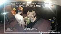FILMING IN THE USCHI HALLER STUDIO – SWALLOW MY CUM #2