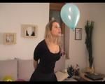 Gina and the balloons