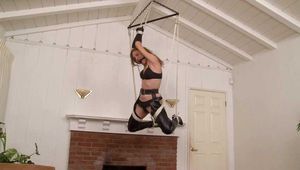 Ballgagged & Suspended - Lauren Kiley