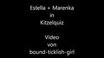 Marenka and Estella - tickle quiz part 3 of 4